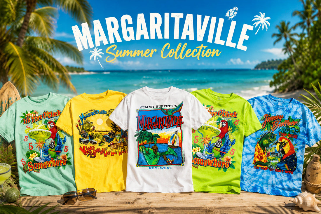 Jimmy Buffett-Inspired T-Shirts: The Limited Vintage Summer Tees Every Island-Lifestyle Fan Wants