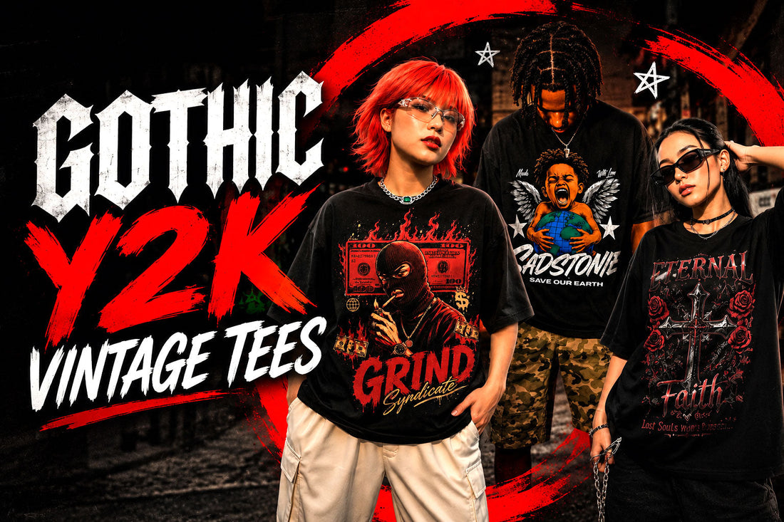 Why Gothic Y2K Vintage Tees Are Taking Over Streetwear Right Now