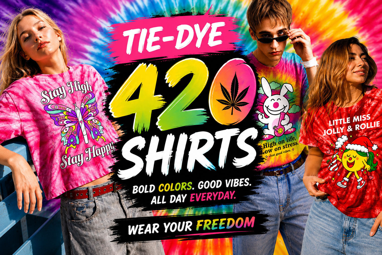 Tie-Dye 420 Shirts Are Taking Over Streetwear — Here’s Why Everyone Wants One
