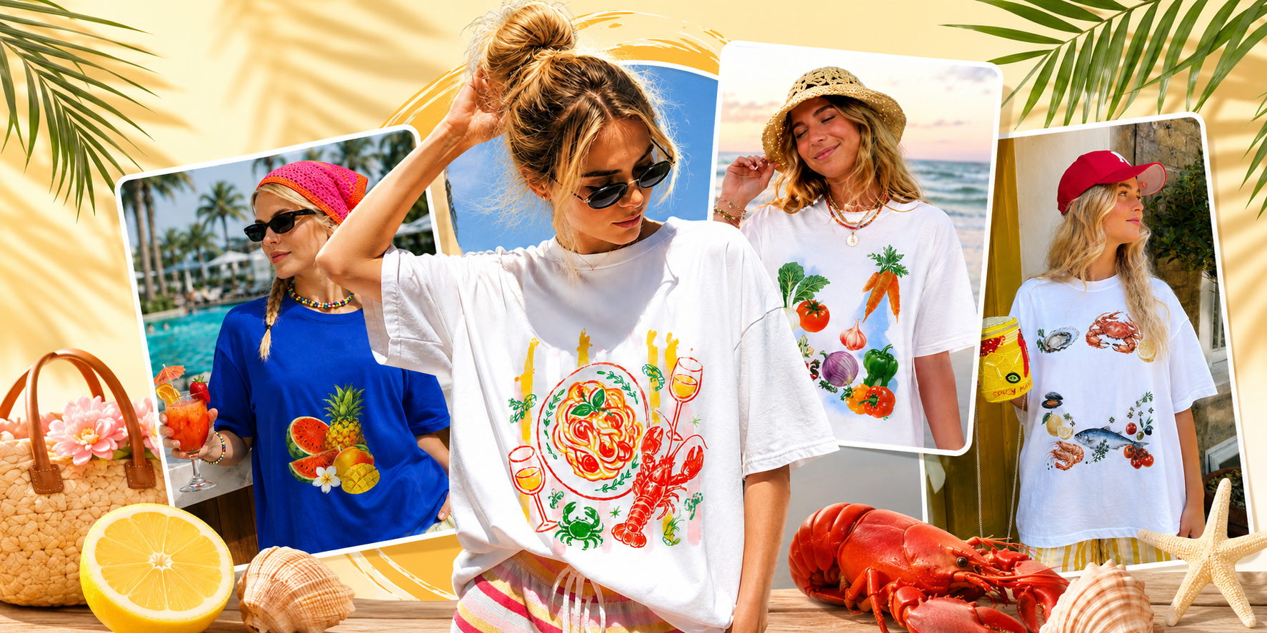 Summer Graphic Tees for the Beach: Modern Printed T-Shirts That Define Vacation Style