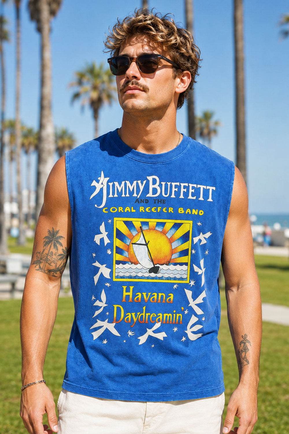 Jimmy Buffett Havana Daydreamin Tank Top