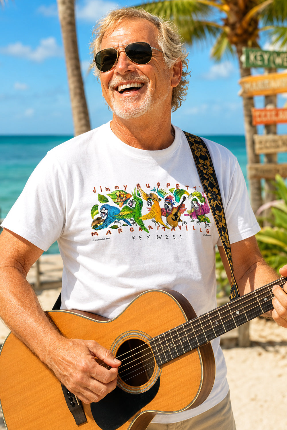 Jimmy Buffett Margaritaville Key West Tee