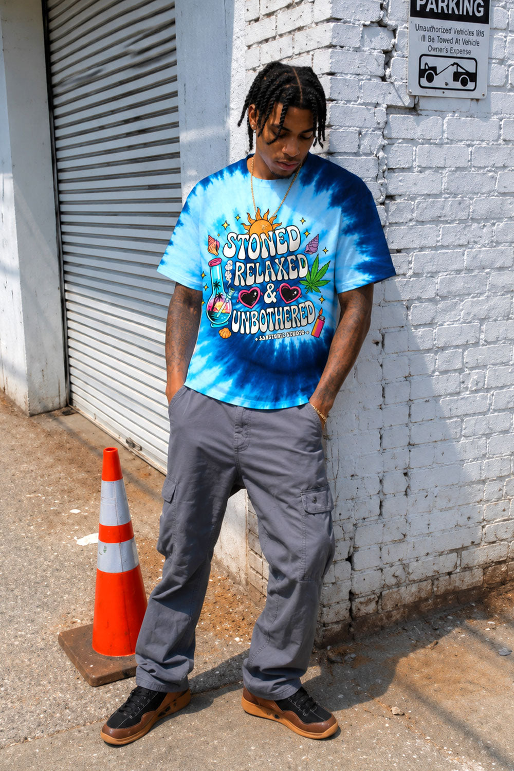 Stoned Relaxed & Unbothered Vintage 420 Tee