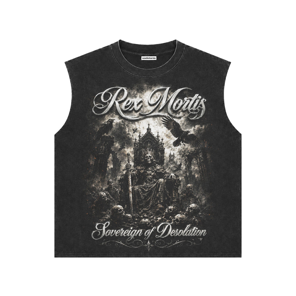 Rex Mortis Sovereign of Desolation Muscle Tee