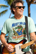 New Orleans Gator The Quarter Mint Graphic Tee