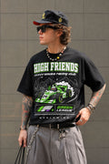 High Friends Smoke Racing Club Graphic Tee