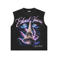 Ethereal Visions Mystic Eiffel Tower Muscle Tee