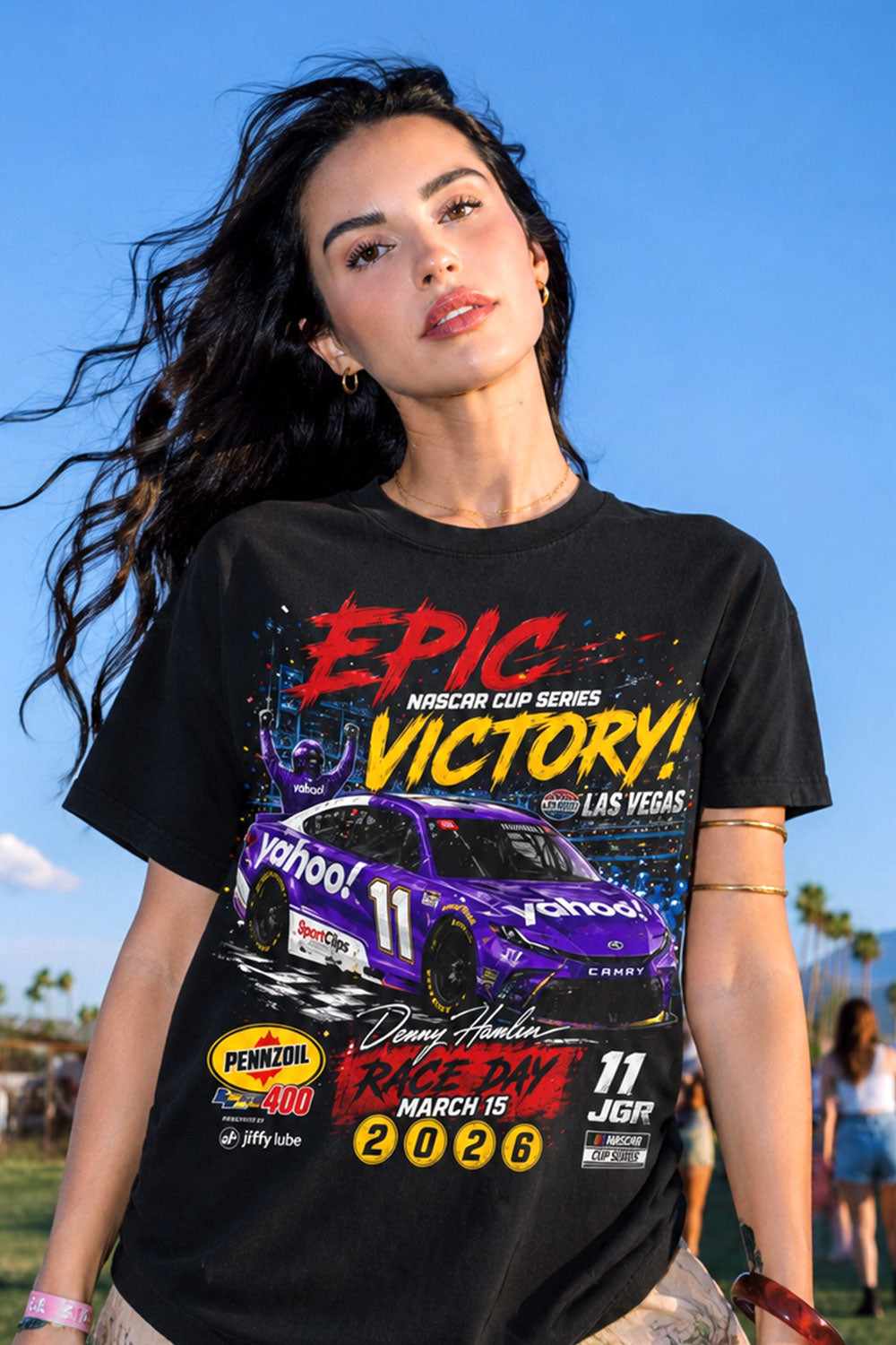 Denny Hamlin Epic Victory Tee