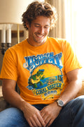 Jimmy Buffett Coral Reefer Band Orange Tee