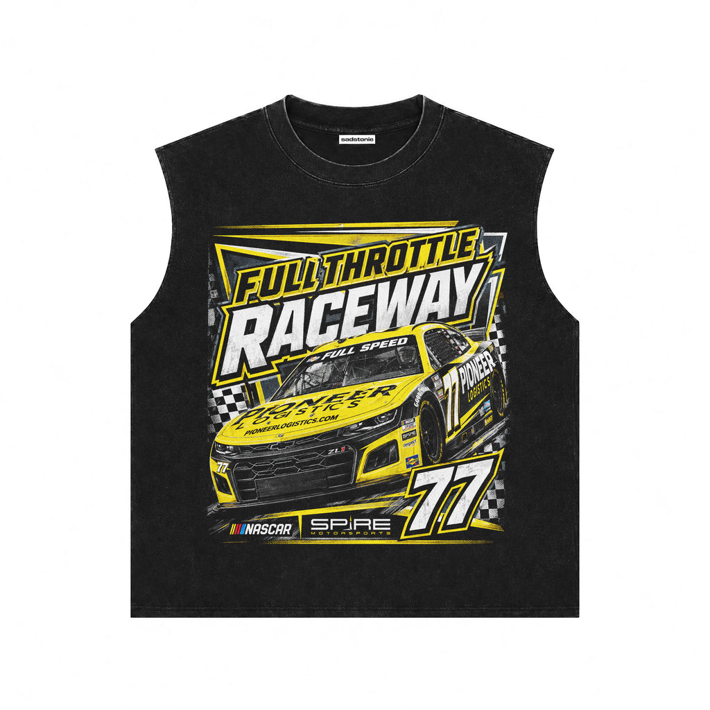 Full Throttle Raceway Sleeveless Tee