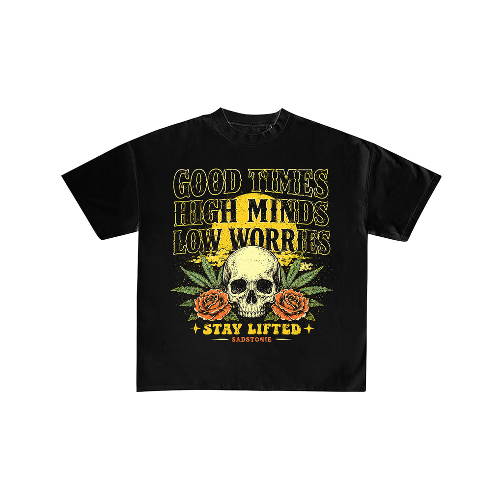 Stay Lifted Skull Graphic T-Shirt
