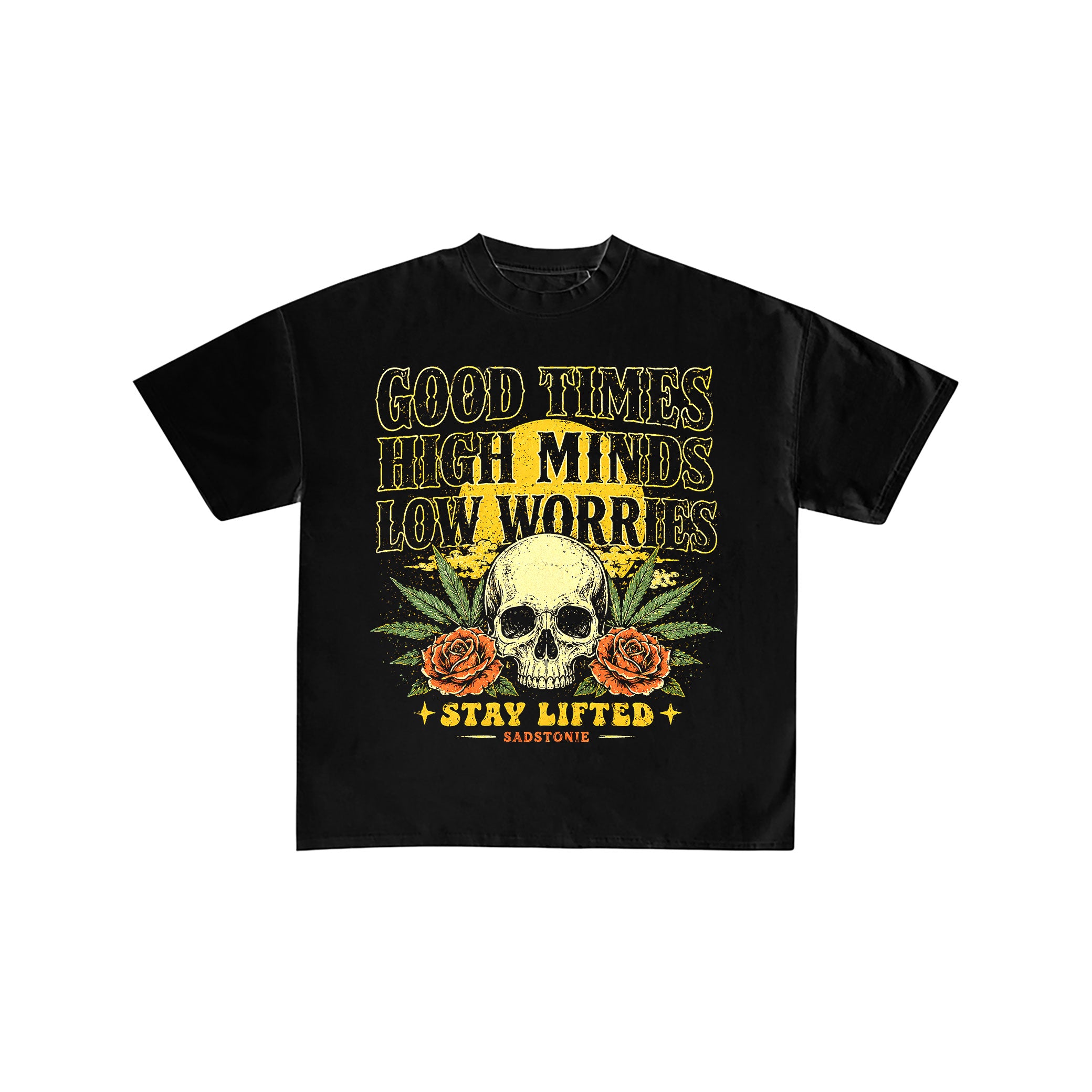 Stay Lifted Skull Graphic T-Shirt