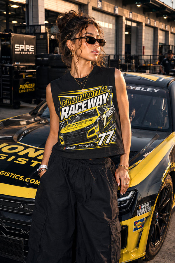 Full Throttle Raceway Sleeveless Tee