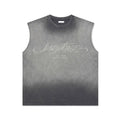 SADSTONIE Gradient Vintage Muscle Tee