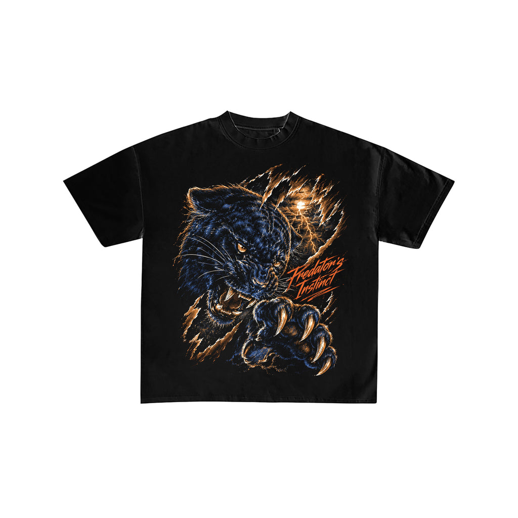 Predator’s Instinct Panther Graphic Streetwear Tee