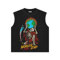World's End Grim Reaper Graphic Muscle Tee