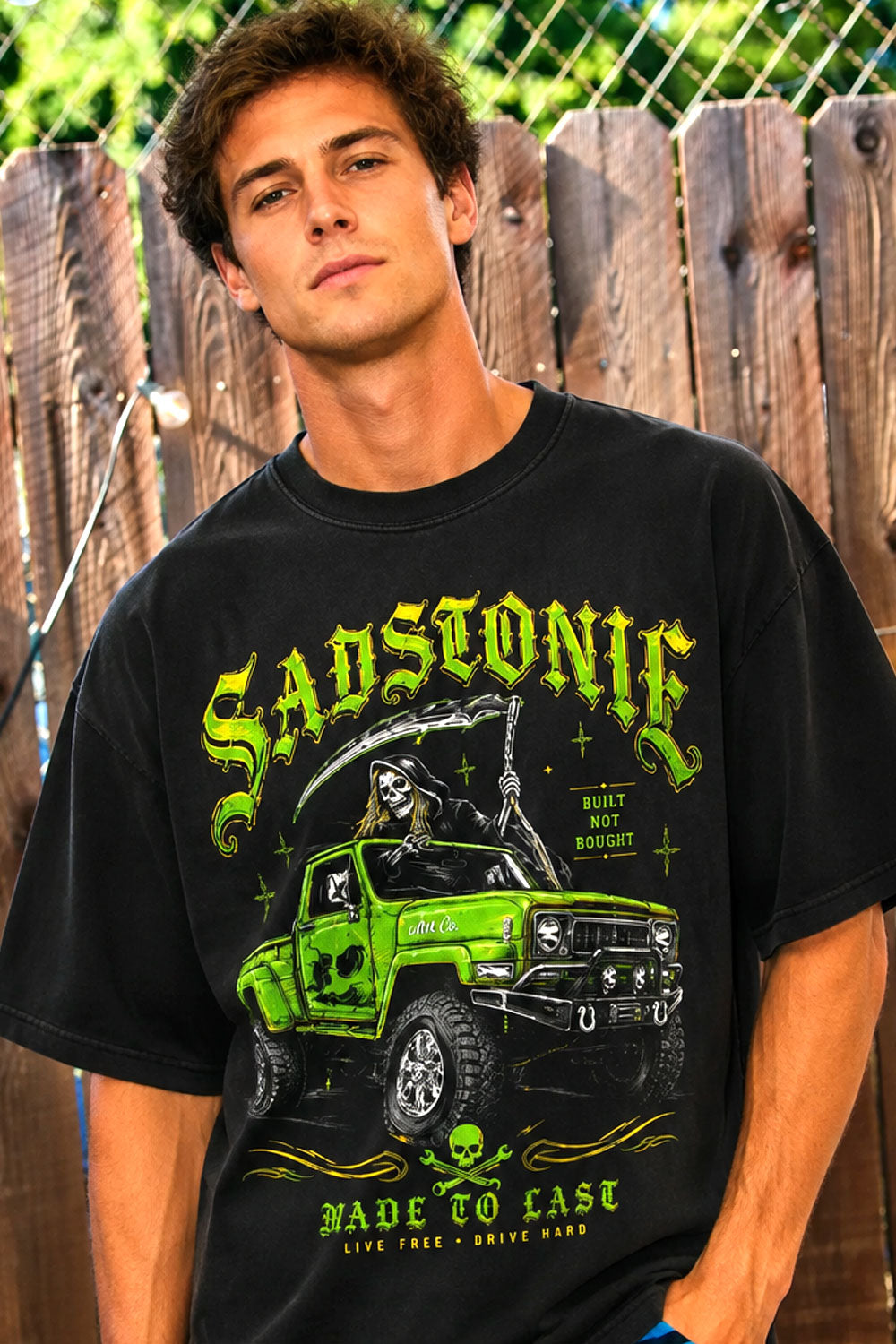 Grim Reaper Off-Road Truck T-Shirt