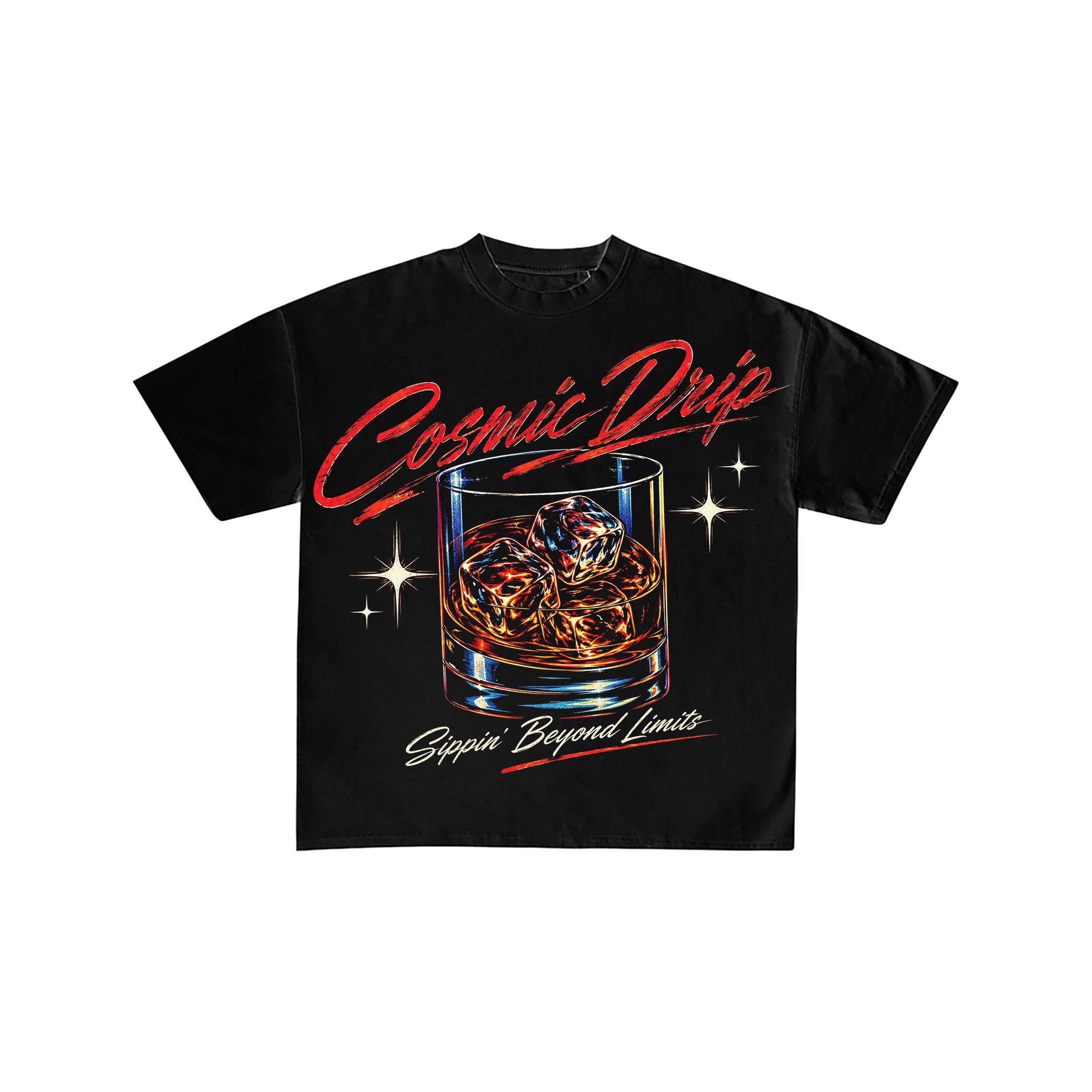Cosmic Drip Sippin’ Beyond Limits Graphic Tee