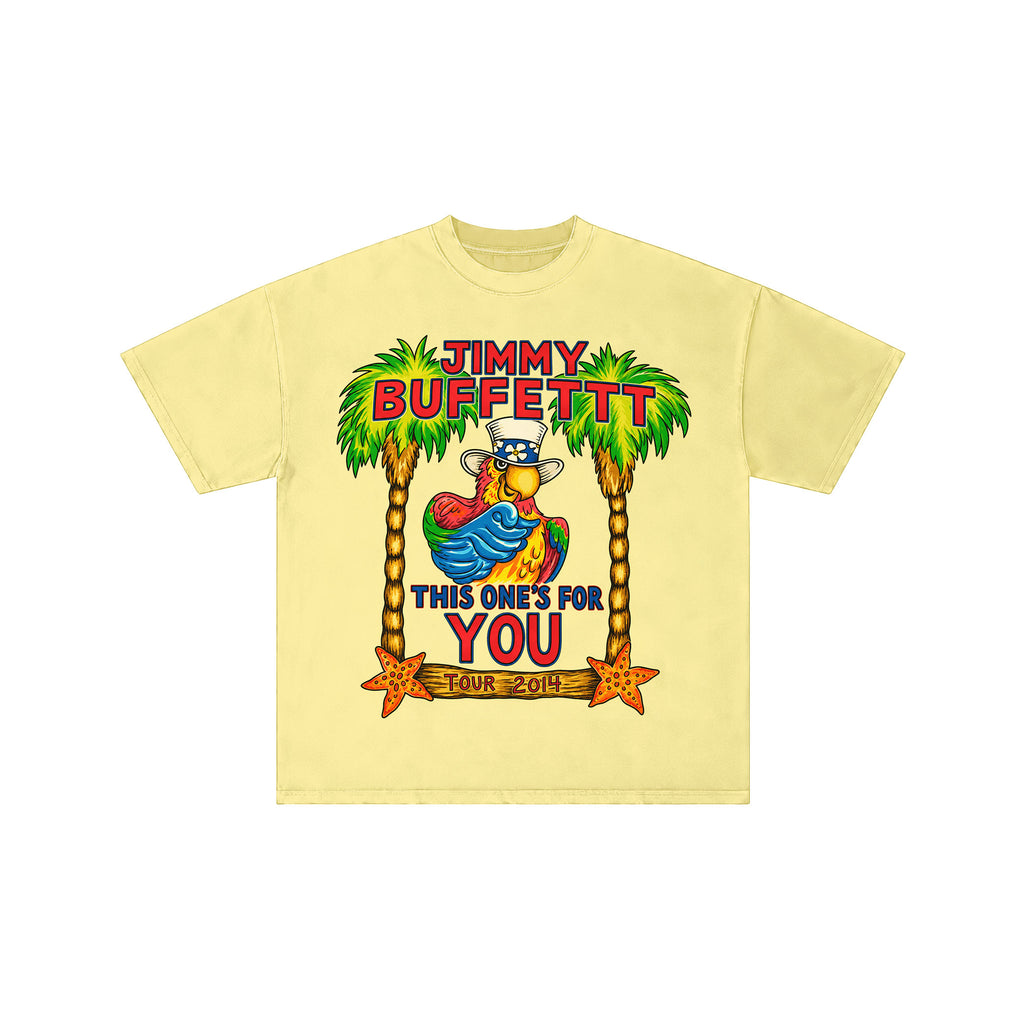 Jimmy Buffett This One's For You 2014 Tour Tee