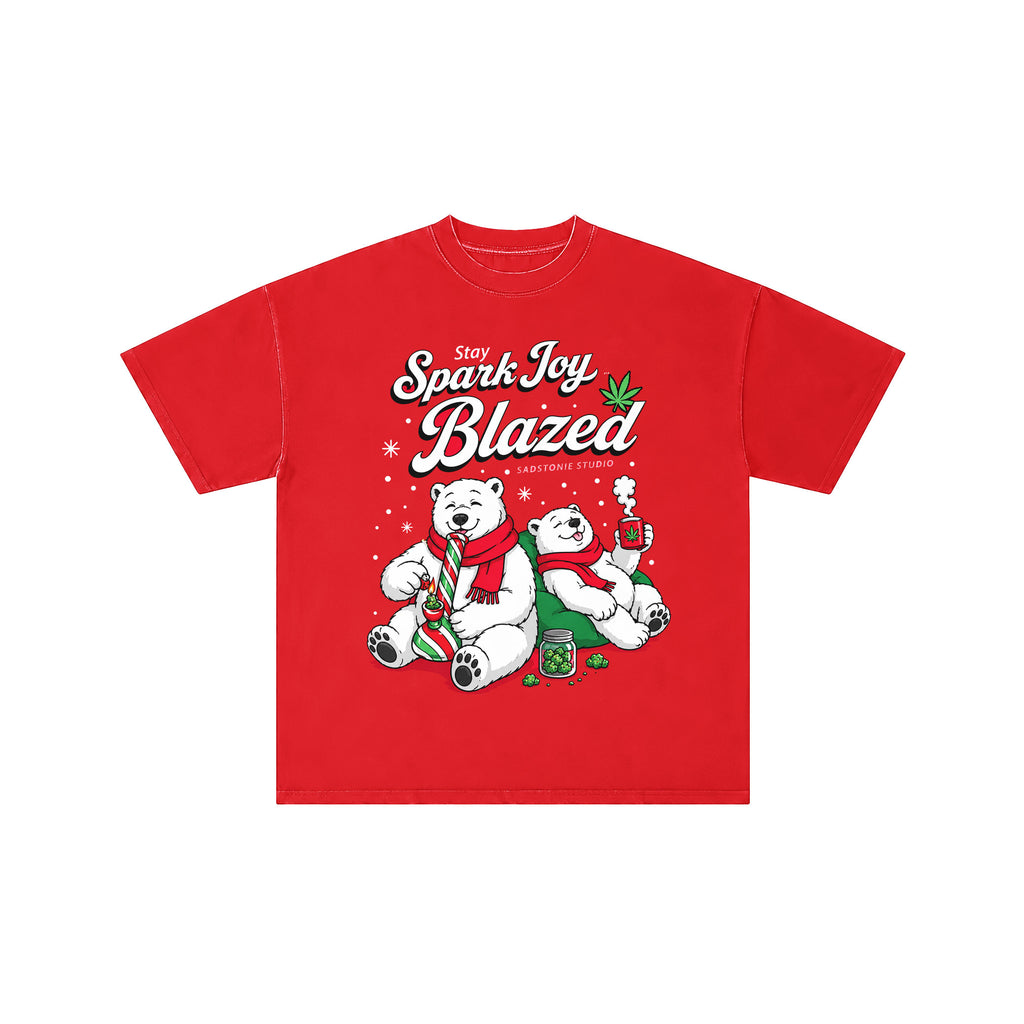 Spark Joy Blazed Retro Graphic Tee