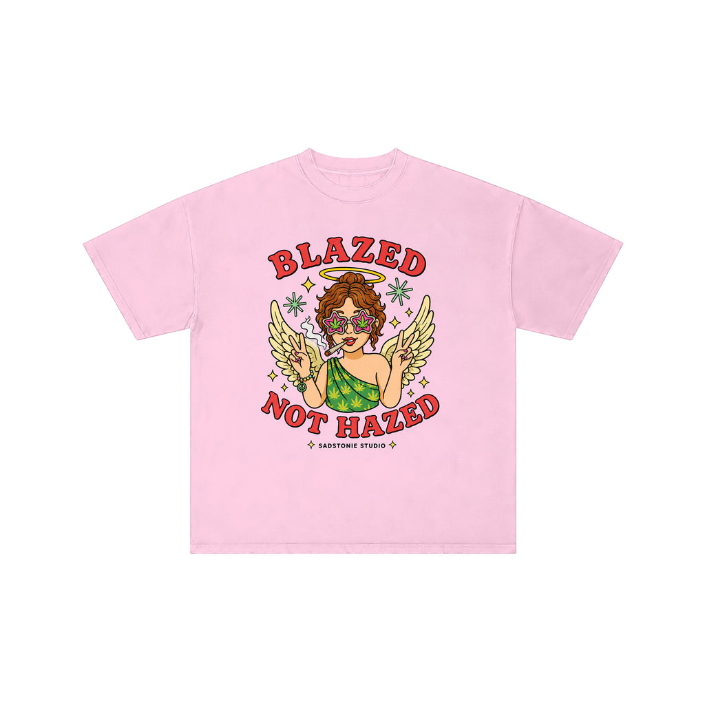 Blazed Not Hazed Retro Graphic Tee
