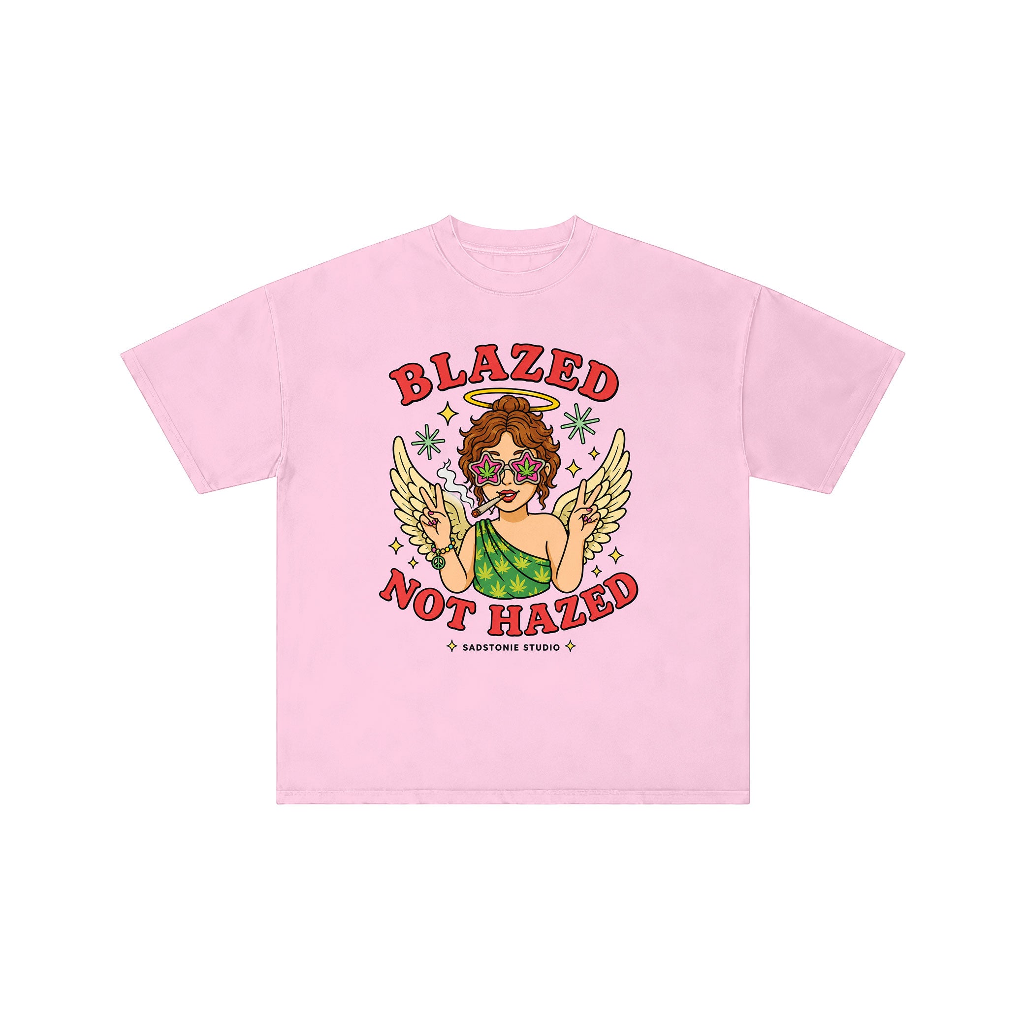 Blazed Not Hazed Retro Graphic Tee