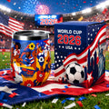 USA Soccer Fan Insulated Wine Tumbler