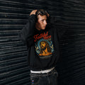 Faithful Always Vintage Graphic Cropped Hoodie