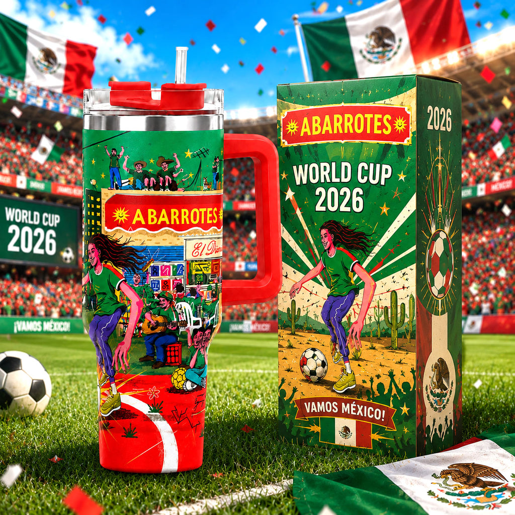 Mexico Football World Cup 2026 Tumbler