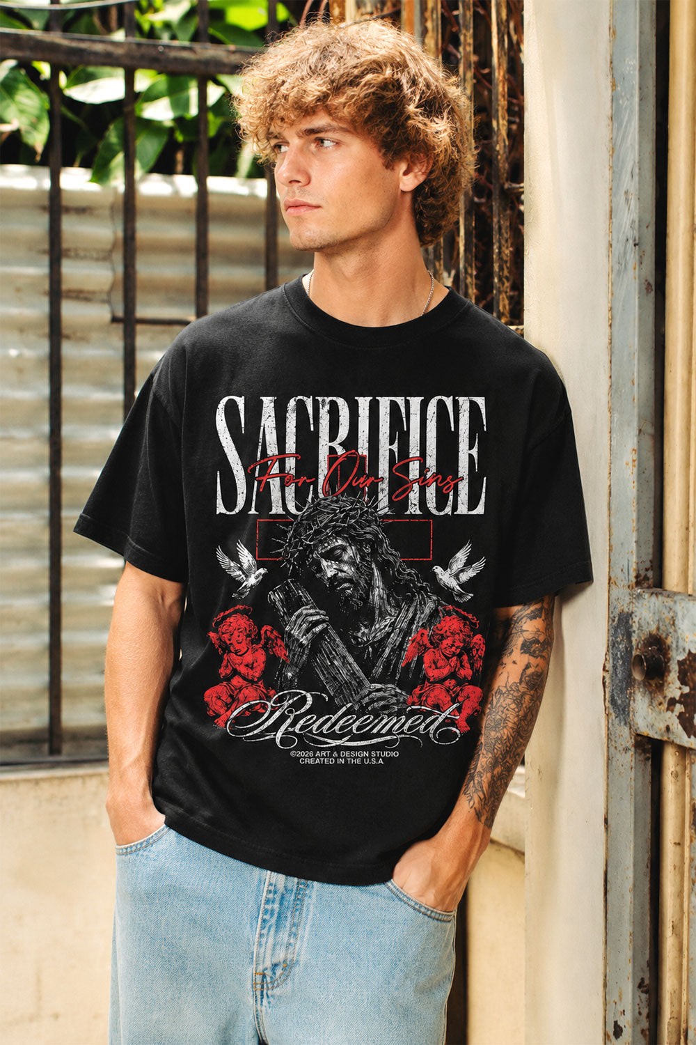 Sacrifice Redeemed Graphic Tee