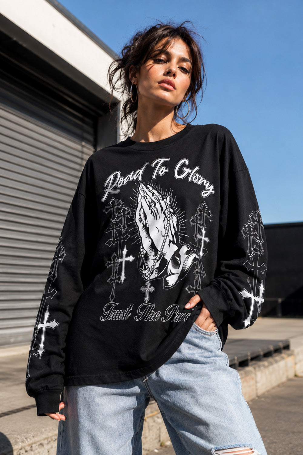 Road To Glory Trust The Process Long Sleeve Shirt