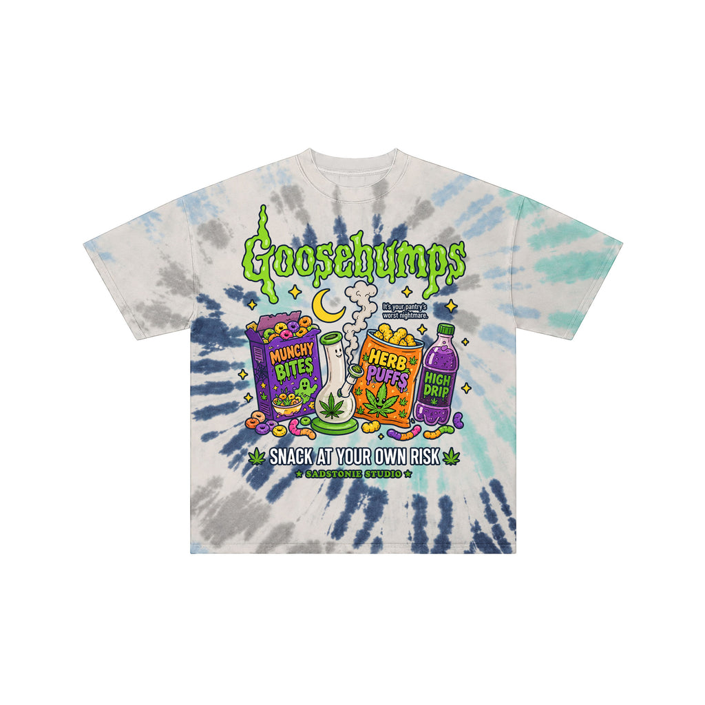 Goosebumps Munchies Retro 420 Graphic Tee