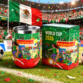 Mexican Street Soccer Insulated Wine Tumbler