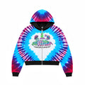 Shroomarama Tie-Dye Zip Hoodie