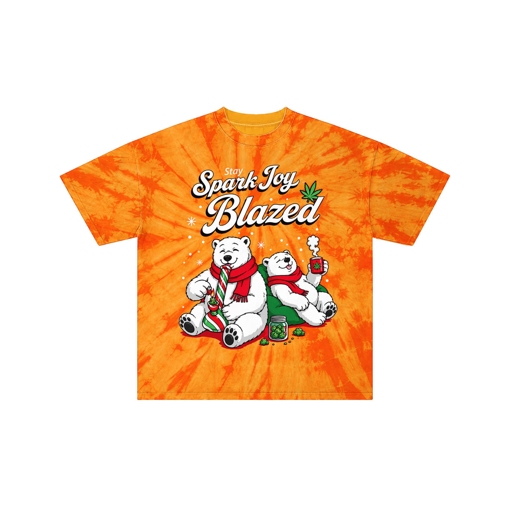 Spark Joy Blazed Vintage Graphic Stoner Tee