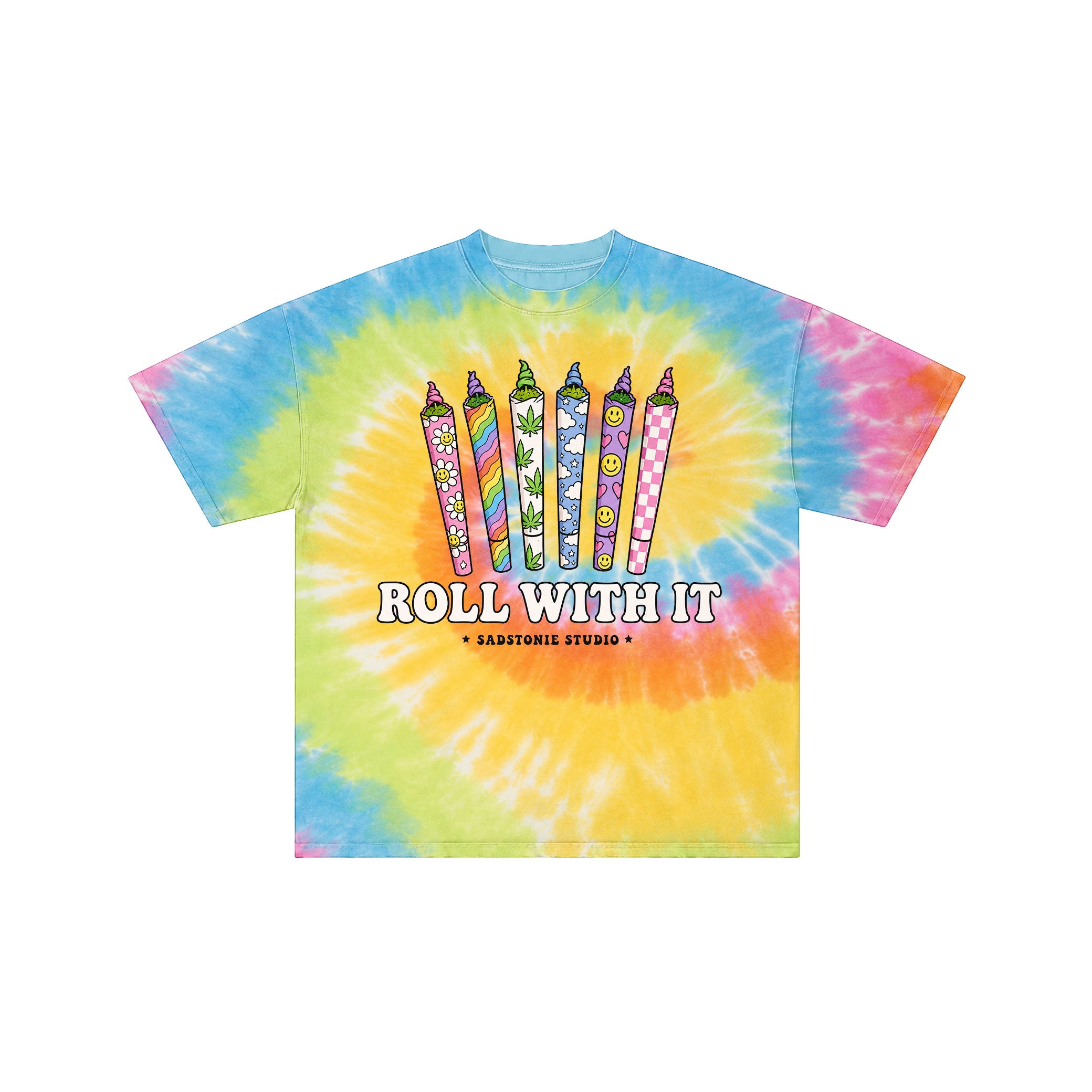 Roll With It Retro 420 Graphic Tee
