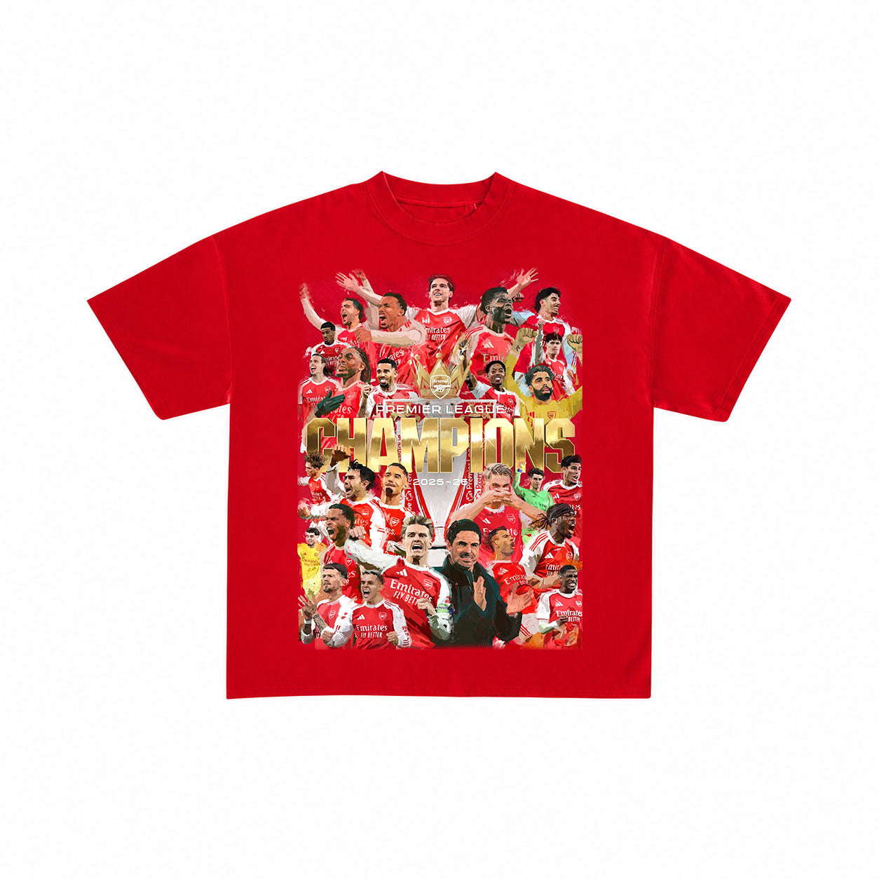 Arsenal Premier League 2025/26 Champions Tee