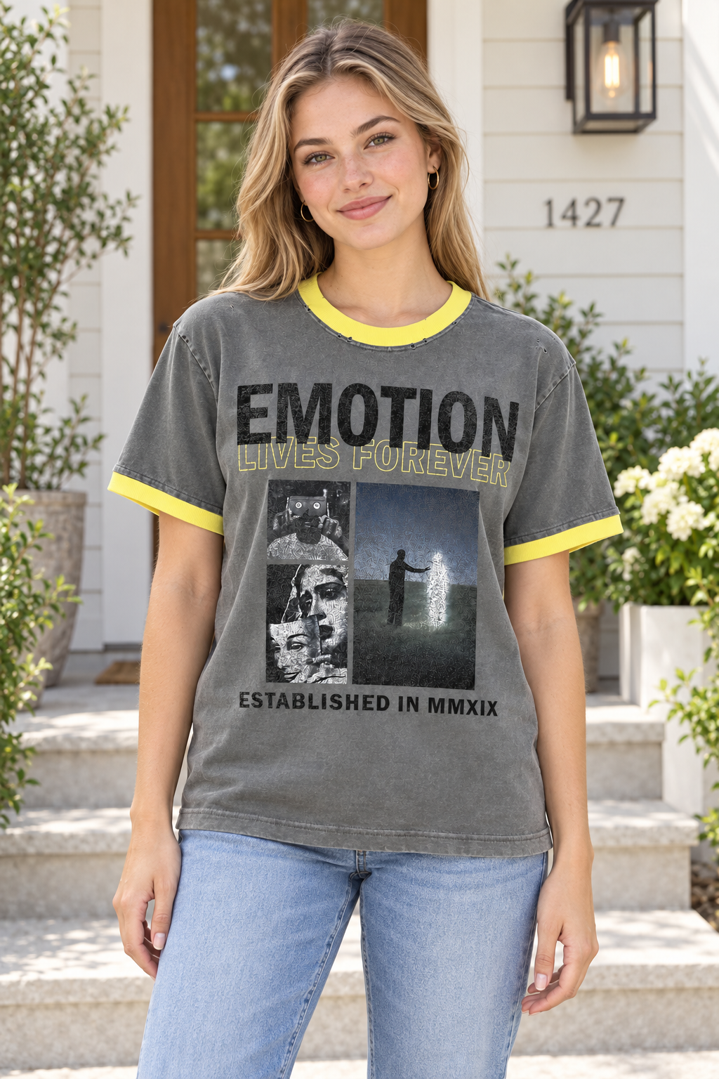 Emotion Lives Forever Graphic T-Shirt