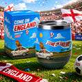England Football Fan Insulated Wine Tumbler