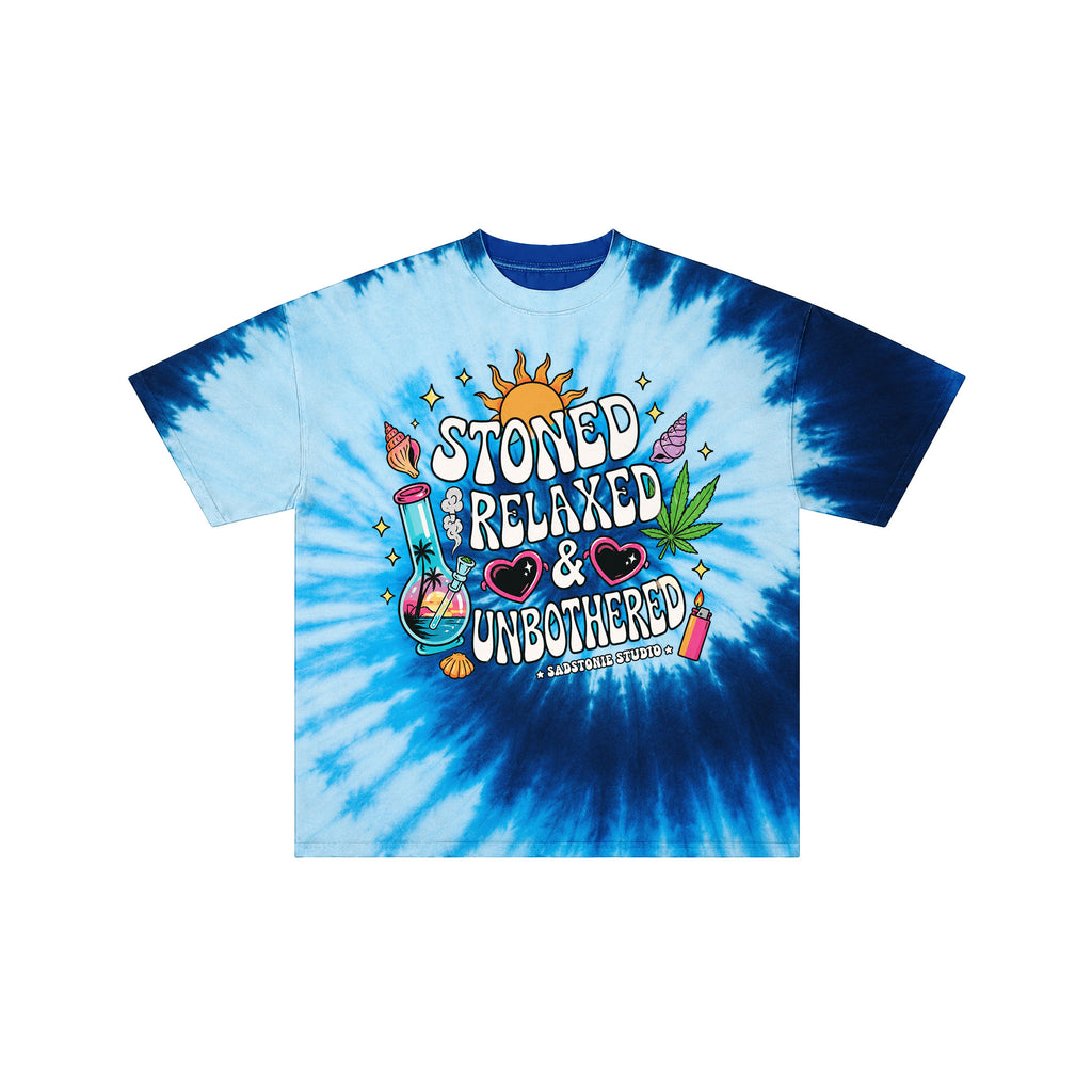 Stoned Relaxed & Unbothered Vintage 420 Tee
