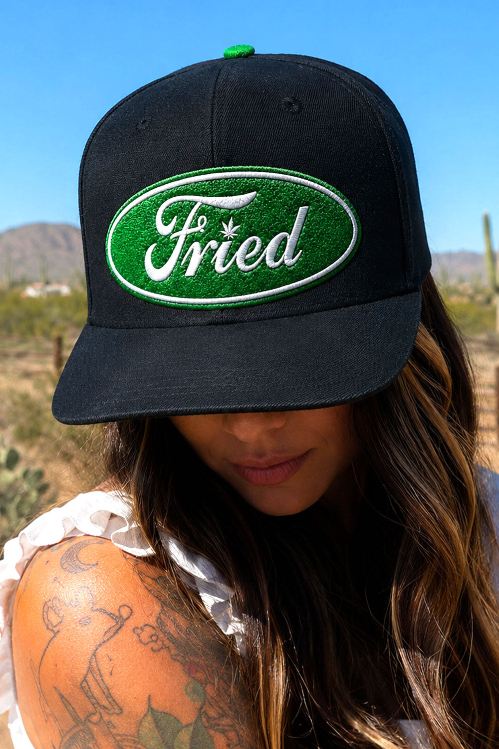 Fried Parody Logo Snapback Hat