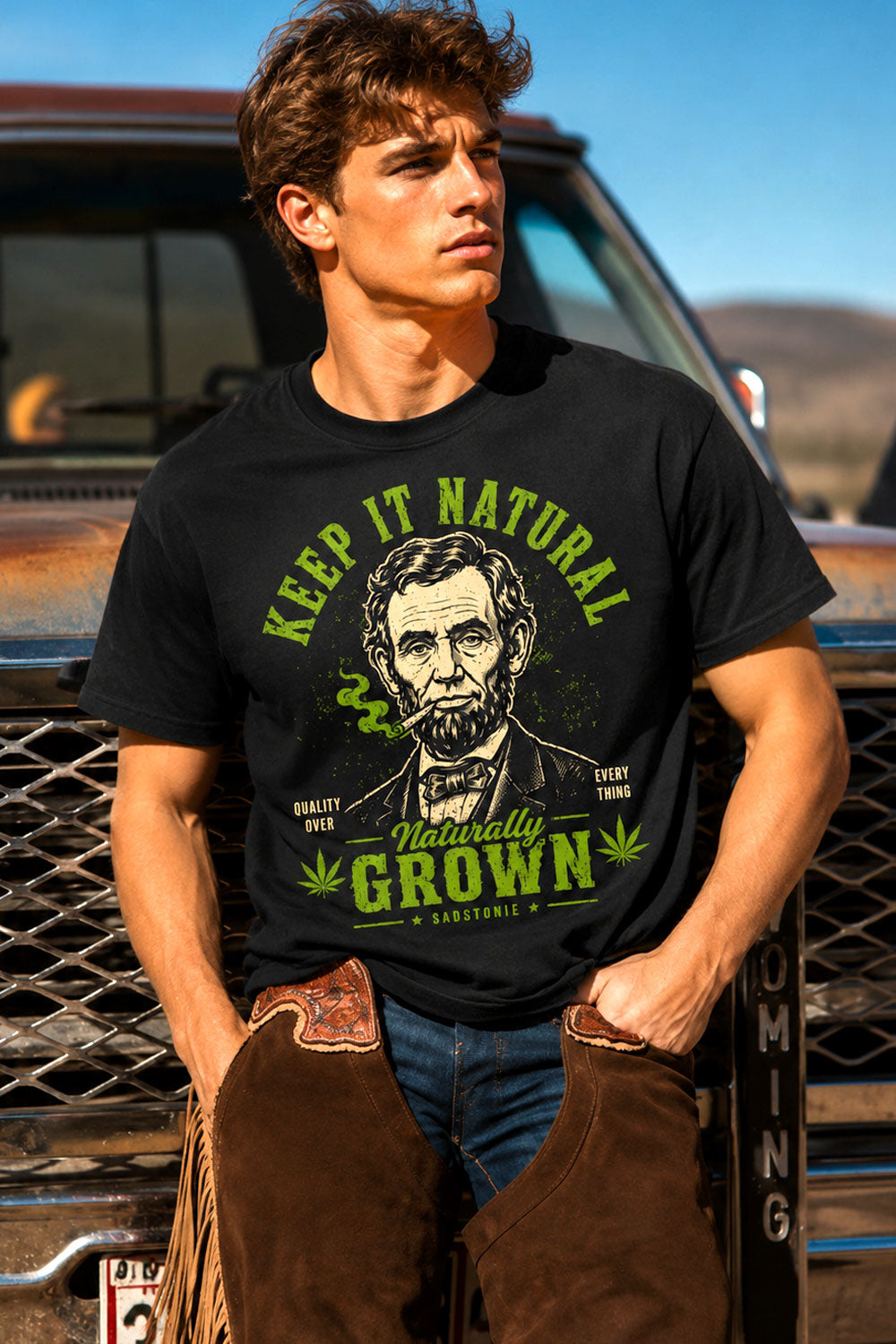 Naturally Grown Lincoln Graphic Tee
