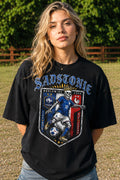France Soccer Skeleton Graphic T-Shirt