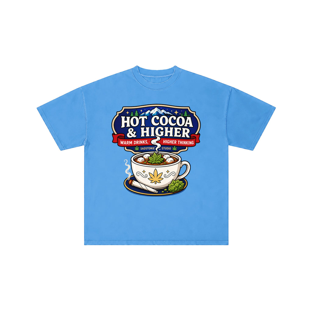 Hot Cocoa & Higher Vintage  Graphic Tee