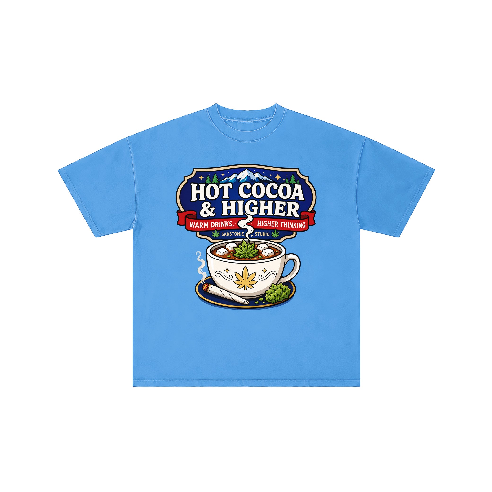 Hot Cocoa & Higher Vintage  Graphic Tee