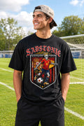 Spain Soccer Skeleton Graphic T-Shirt