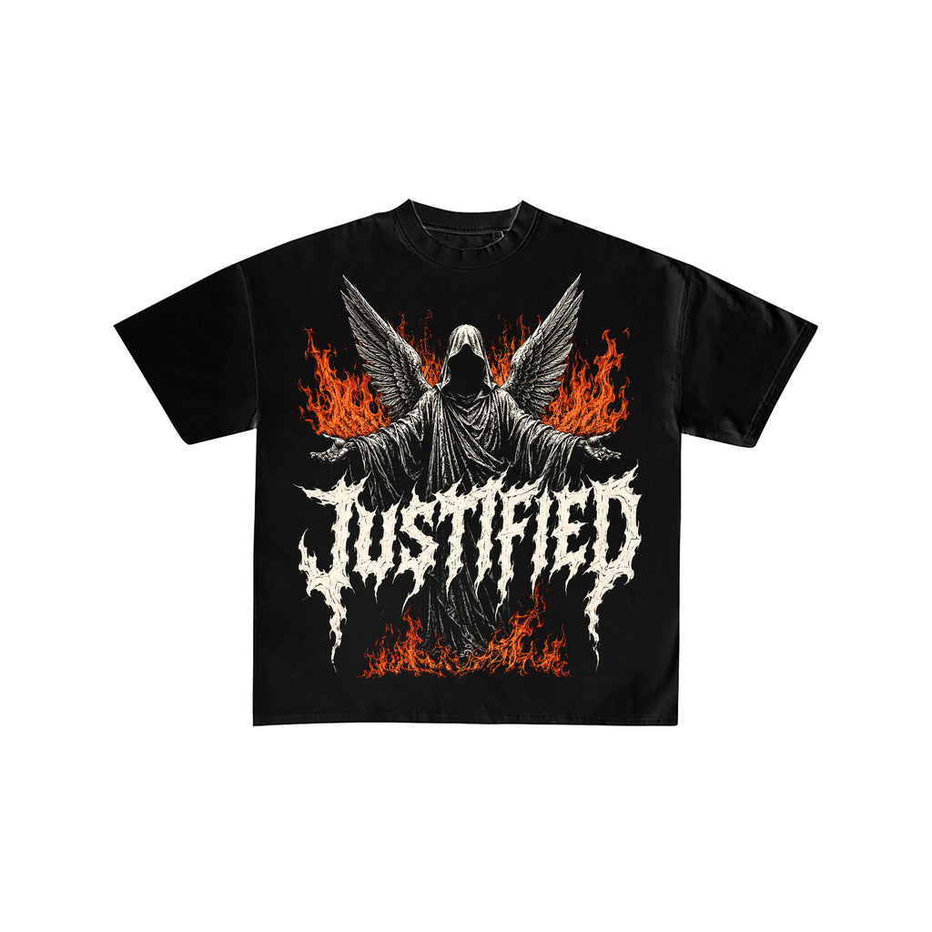 Justified Winged Reaper Graphic Tee