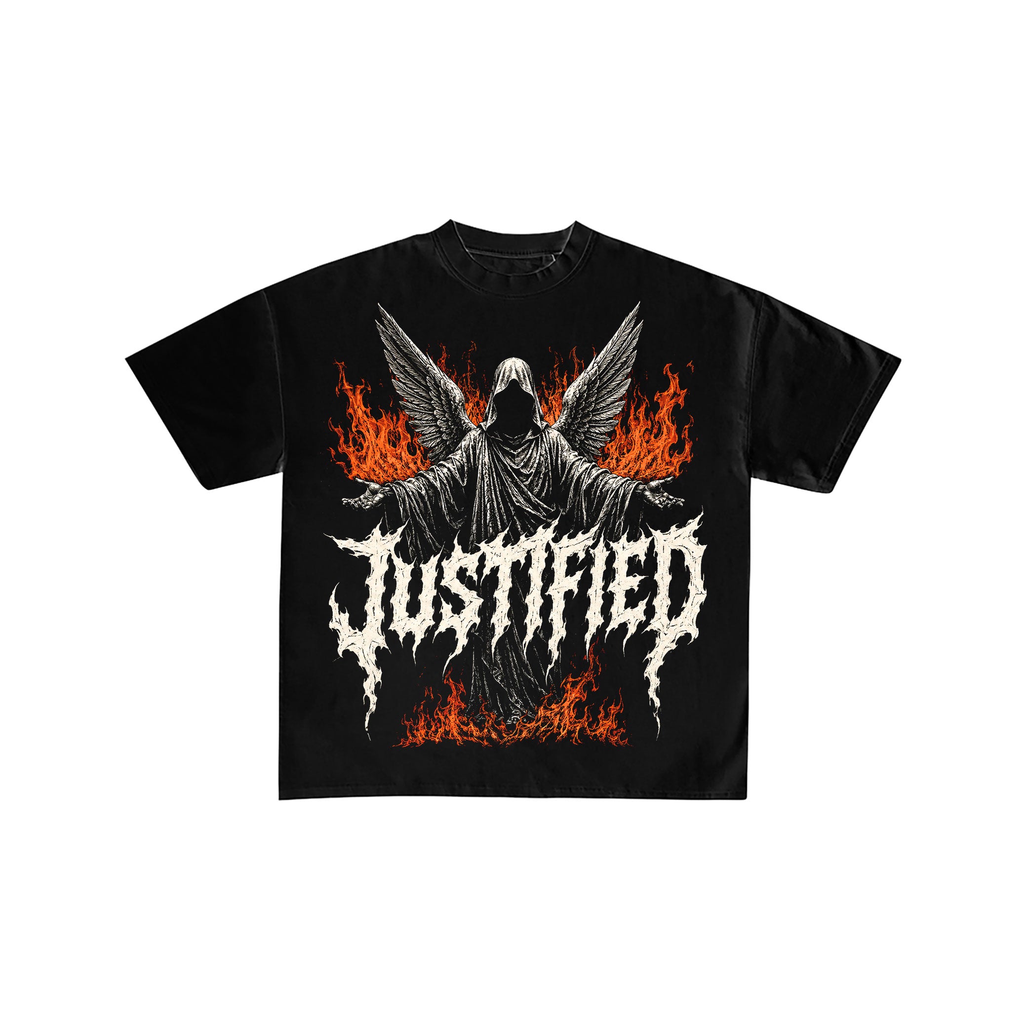 Justified Winged Reaper Graphic Tee