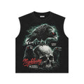 Nightwing Raven Skull Graphic Sleeveless Tee