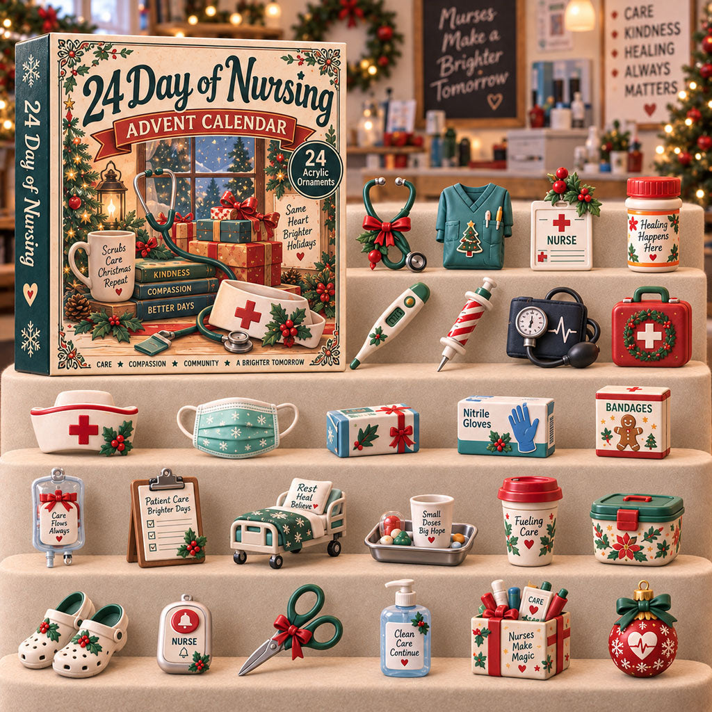 24 Day of Nursing Christmas Advent Calendar